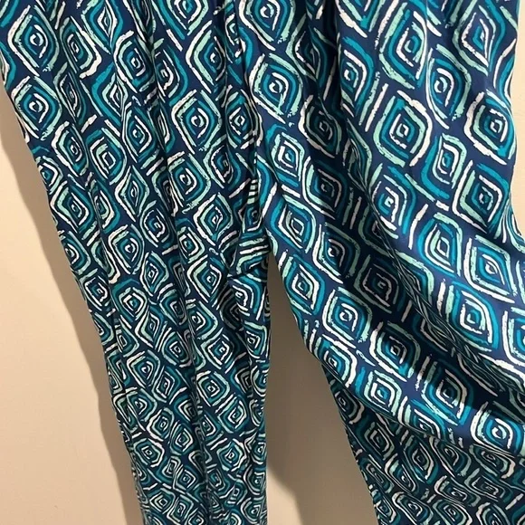 Hatley blue white teal jumpsuit. Size medium. - Picture 8 of 8